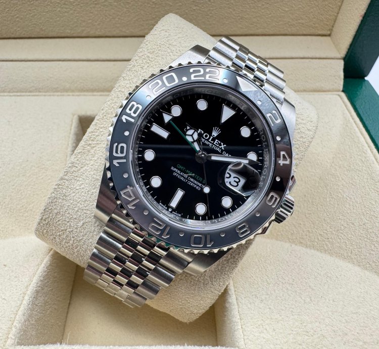 Rolex Gmt-master Ii 126710grnr Bruce Wain Jubilee 2025