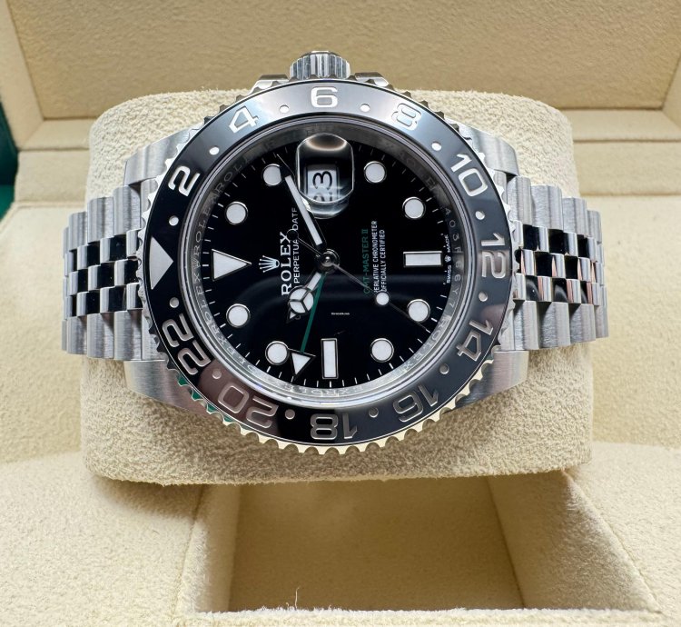 Rolex Gmt-master Ii 126710grnr Bruce Wain Jubilee 2025