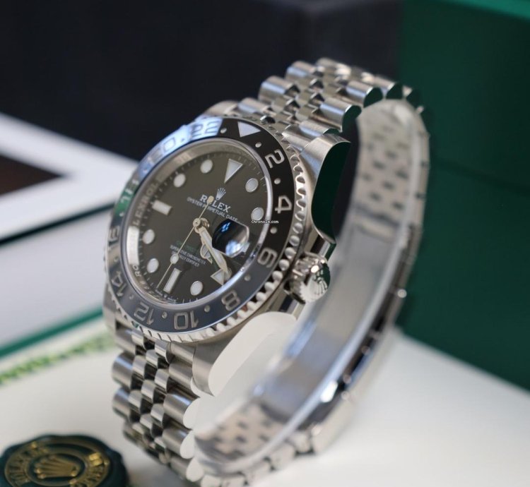 Rolex Gmt-master Ii 126710grnr Bruce Wayne Jubilee - New 2025