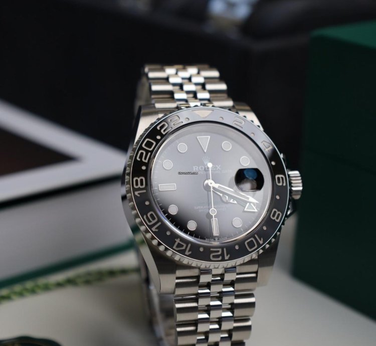 Rolex Gmt-master Ii 126710grnr Bruce Wayne Jubilee - New 2025