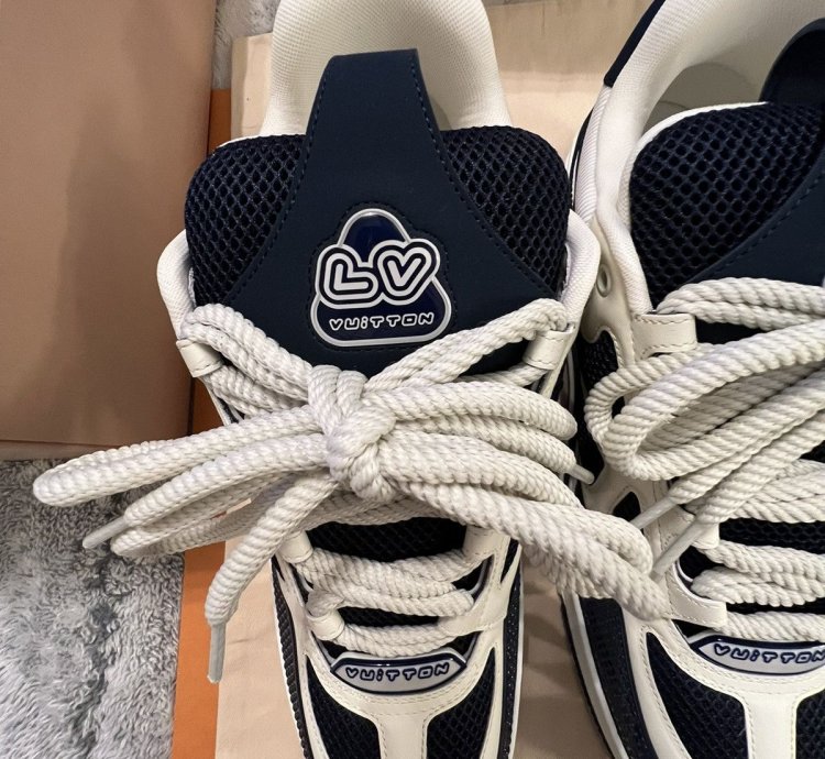 Louis Vuitton Skate Sneakers Marine