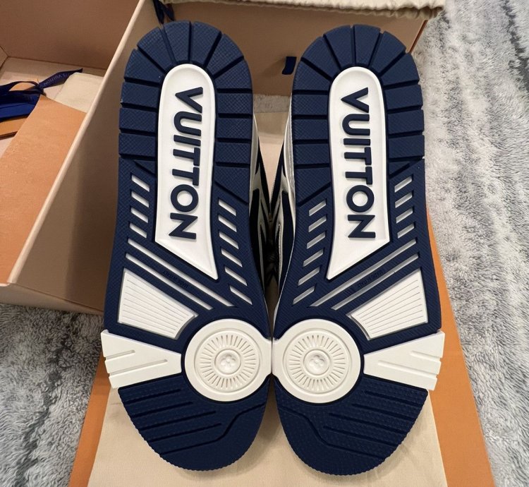 Louis Vuitton Skate Sneakers Marine