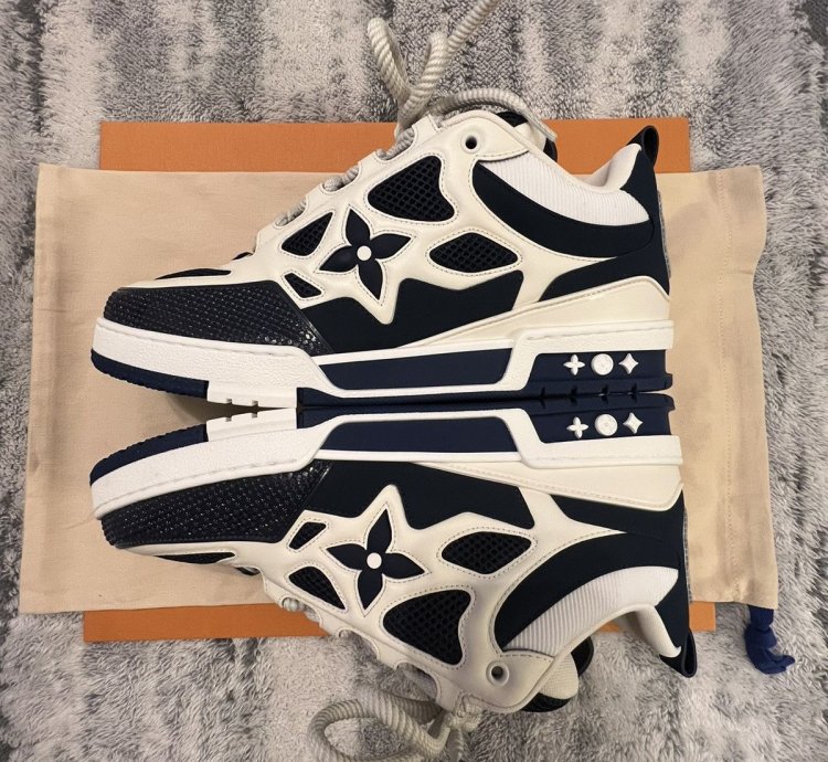 Louis Vuitton Skate Sneakers Marine