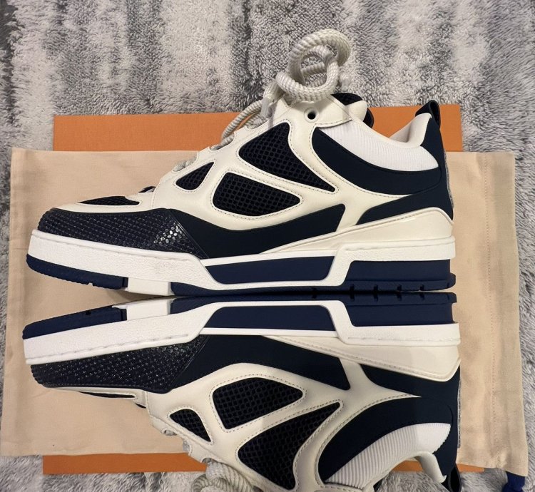Louis Vuitton Skate Sneakers Marine