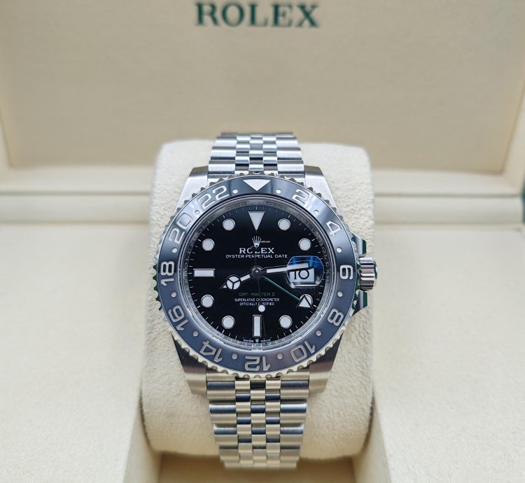 Rolex Gmt-master Ii 126710grnr Bruce Wayne Jubilee New 2025 Full Set