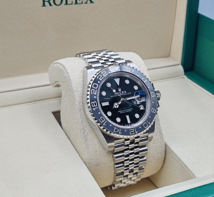 Rolex Gmt-master Ii 126710grnr Bruce Wayne Jubilee New 2025 Full Set