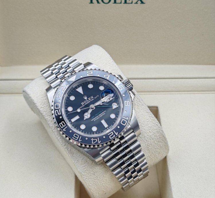Rolex Gmt-master Ii 126710grnr Bruce Wayne Jubilee New 2025 Full Set