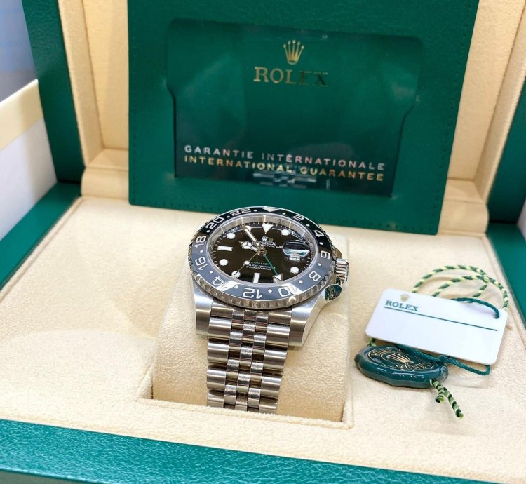 Rolex Gmt-master Ii 126710grnr Bruce Wayne Jubilee New 2025 Full Set