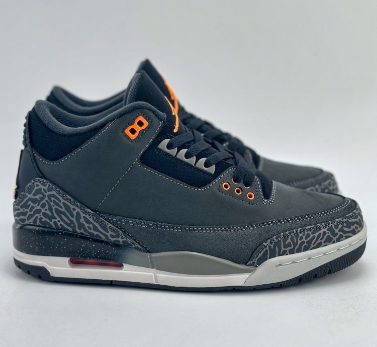 240 Air Jordan 3 Retro Fear Fear Trend Retro Basketball Shoes Ct8532-080 - 2344fd