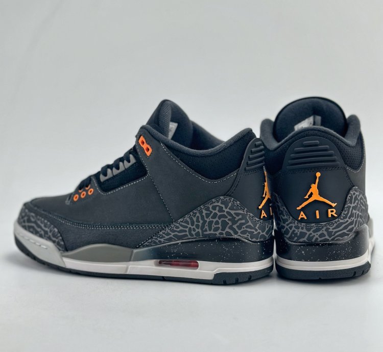 240 Air Jordan 3 Retro Fear Fear Trend Retro Basketball Shoes Ct8532-080 - 2344fd
