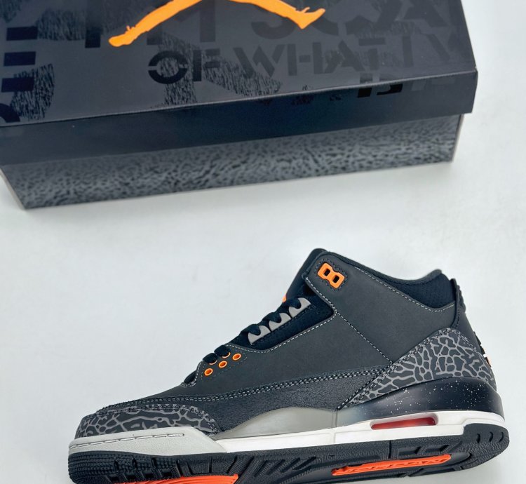 240 Air Jordan 3 Retro Fear Fear Trend Retro Basketball Shoes Ct8532-080 - 2344fd