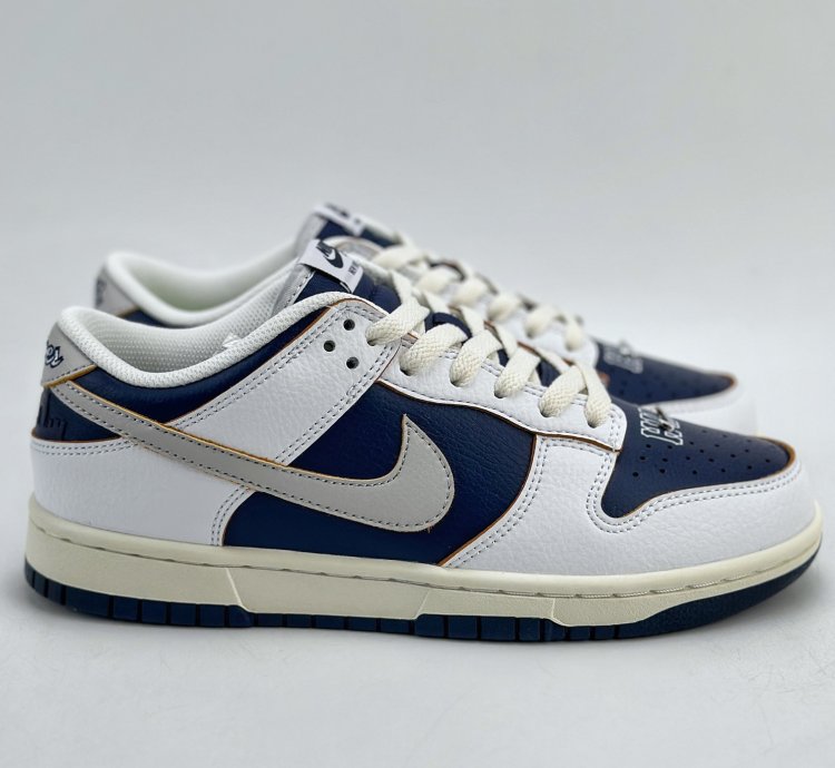 190 Nike Sb Dunk Low X Huf Nyc New York Scratch-off White And Blue Fd8775-100 -231f