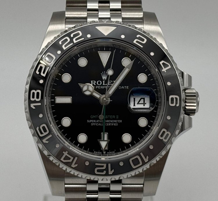 Rolex Gmt-master Ii 126710grnr Jubilee Neu
