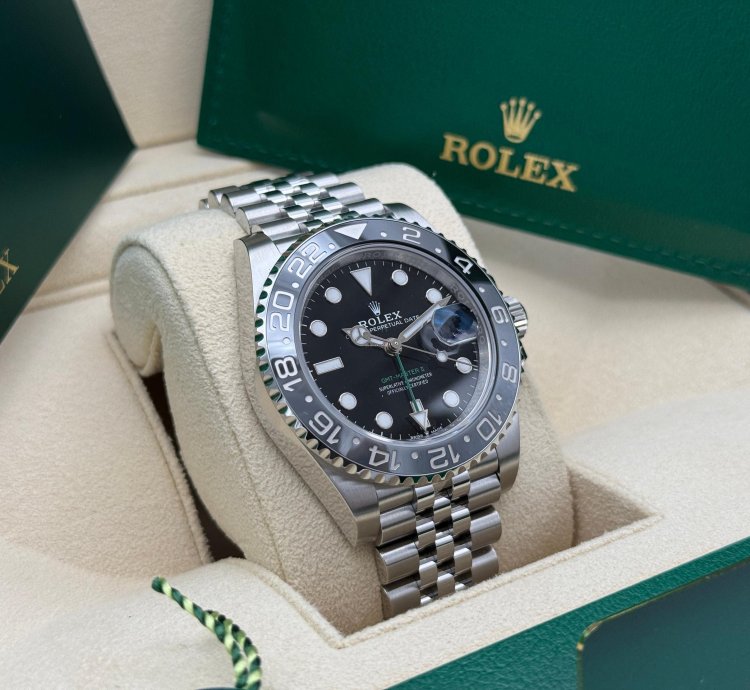 Rolex Gmt-master Ii 126710grnr Jubilee Neu