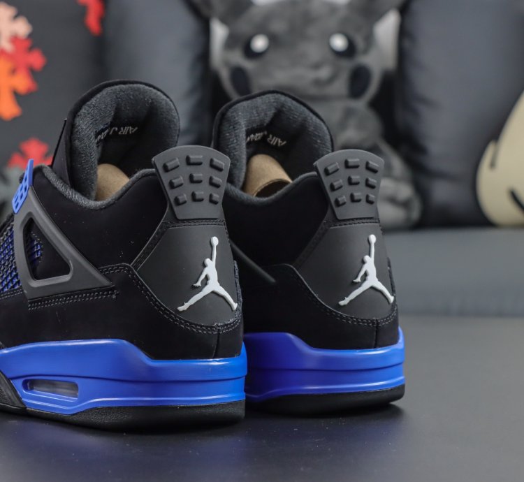 Nike Air Jordan 4 Black Blue