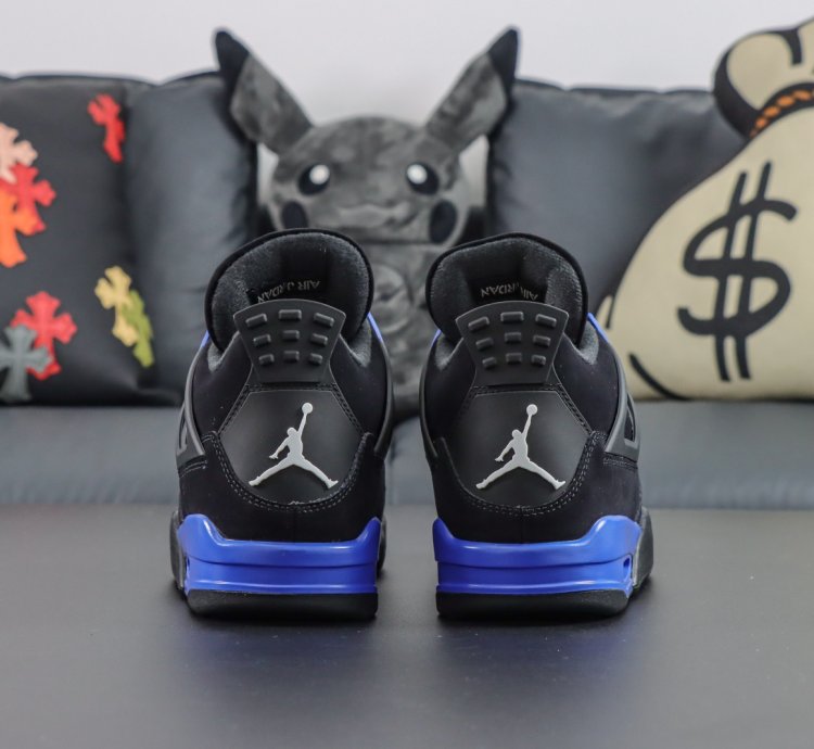 Nike Air Jordan 4 Black Blue