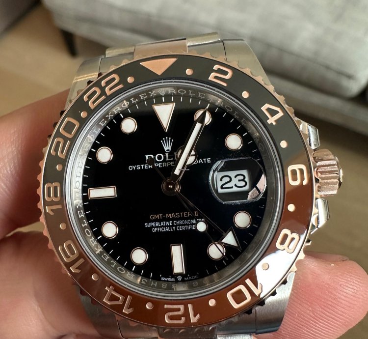 Rolex Gmt-master Ii 126711chnr Root Beer - New Unworn