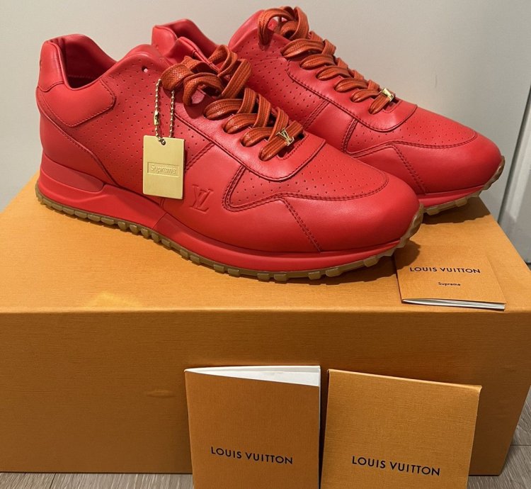 Louis Vuitton Supreme Run Away Sneakers