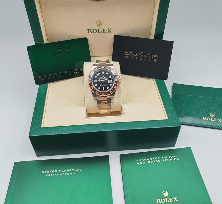Rolex Gmt-master Ii 126711chnr Root Beer New 2024 Full Set