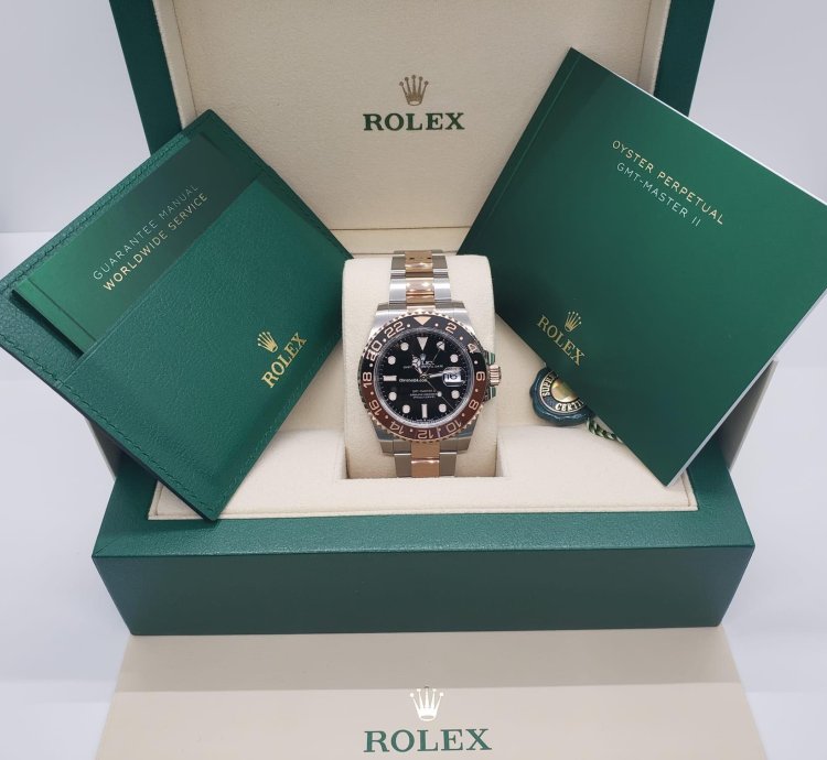 Rolex Gmt-master Ii 126711chnr Rootbeer