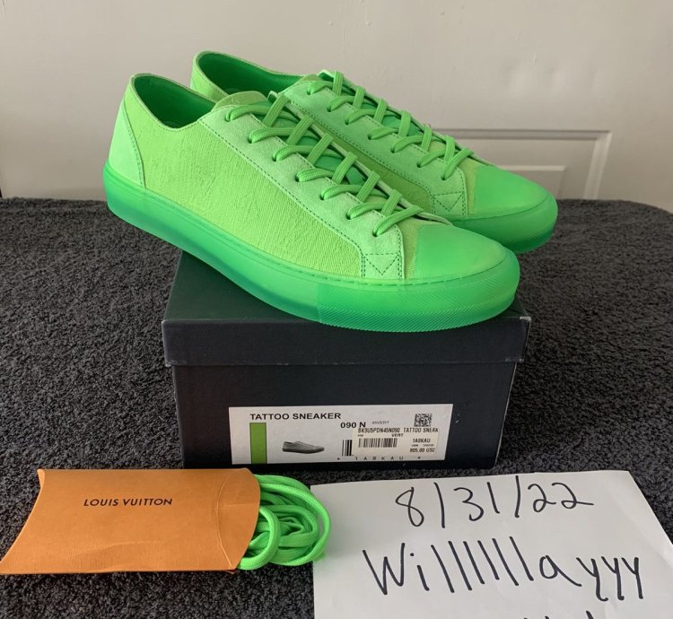 Louis Vuitton Tattoo Sneaker