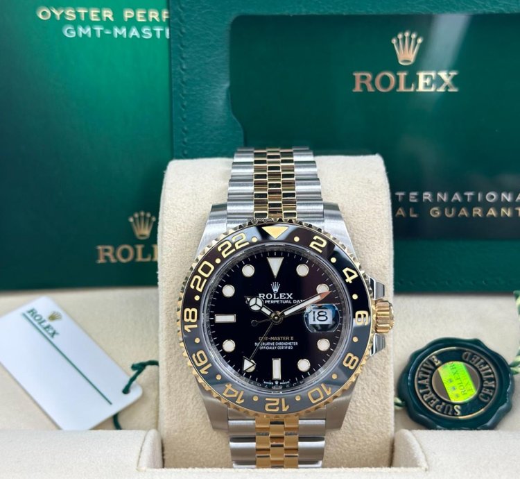 Rolex Gmt-master Ii 126713 Gmt-master Ii 2023 Unworn Gmt-master Ii 40mm Two Tone Yellow Gold