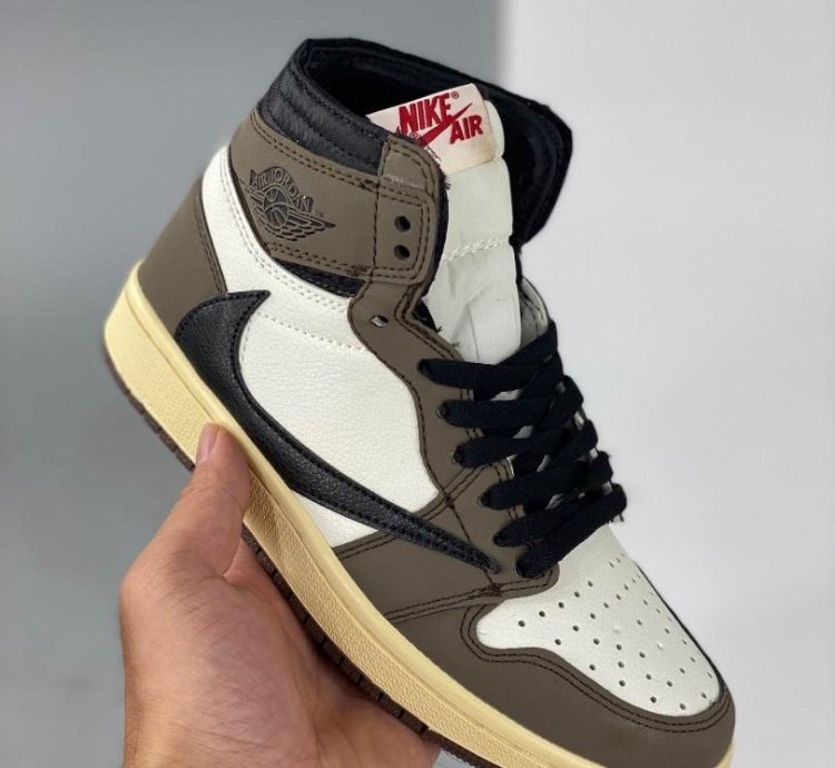 Air Jordan 1 Retro High Og Sp Travis Scott Mocha