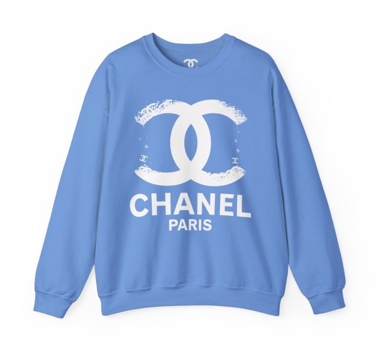 Chanel Sweatshirt Break Carolina Blue Size Usa