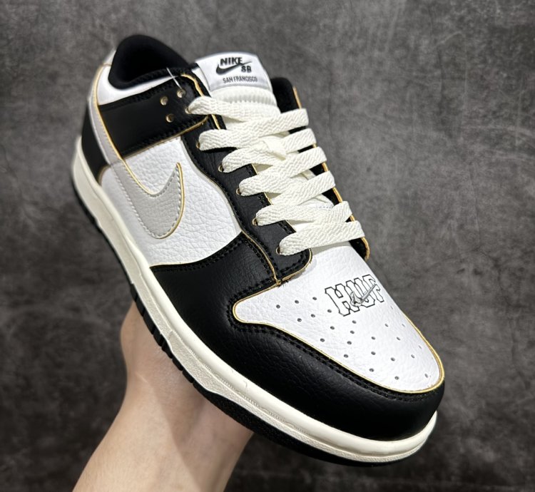 220 Huf X Nk Sb Dunk Low San Francisco Black And White