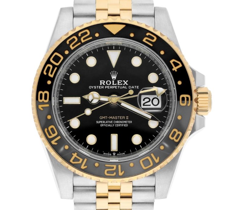 Rolex Gmt-master Ii 126713grnr Bumblebee Gold And Stainless Steel Jubilee 2024