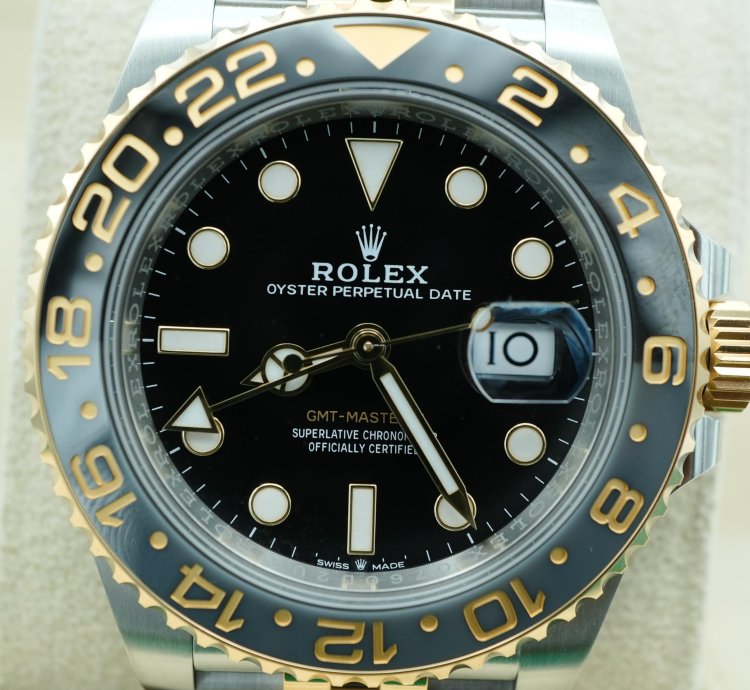 Rolex Gmt-master Ii 126713grnr Gmt-master Ii 40 Mm 18k Yg Black Dial Jubilee Bracelet Complete Set 2025