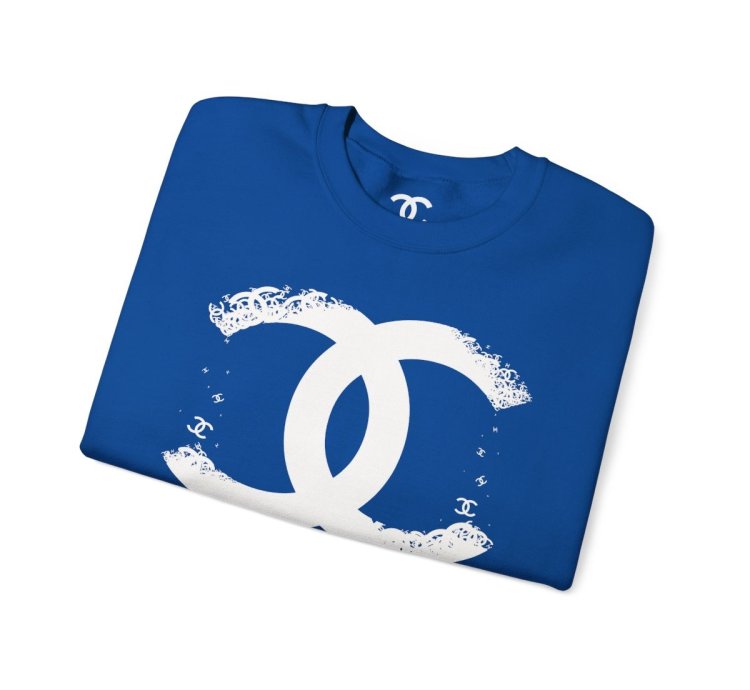 Chanel Sweatshirt Break Royal Blue Size Usa