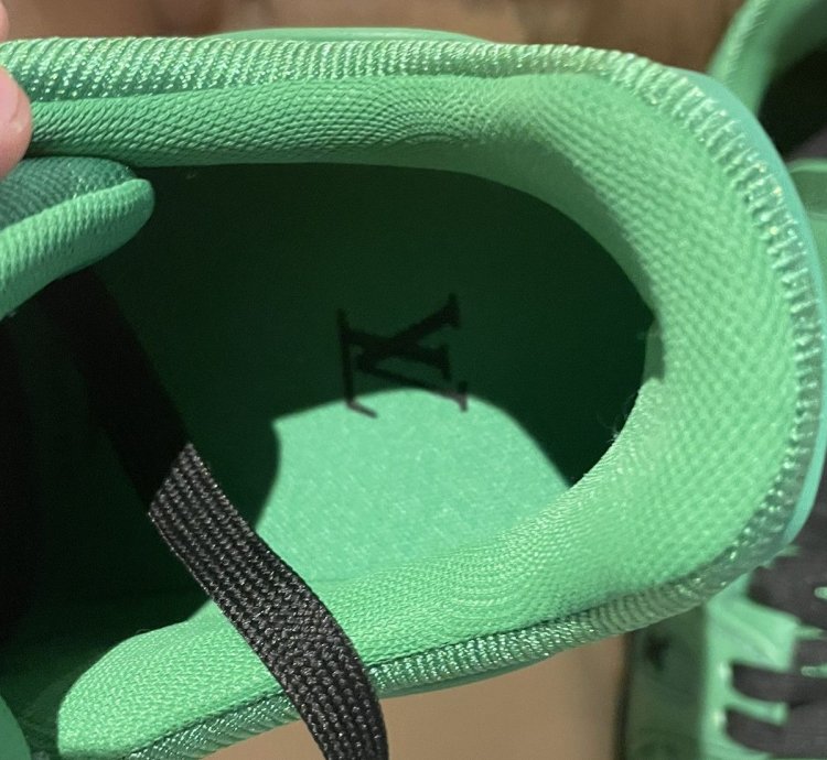 Louis Vuitton Trainer 2022 Green Black Virgil