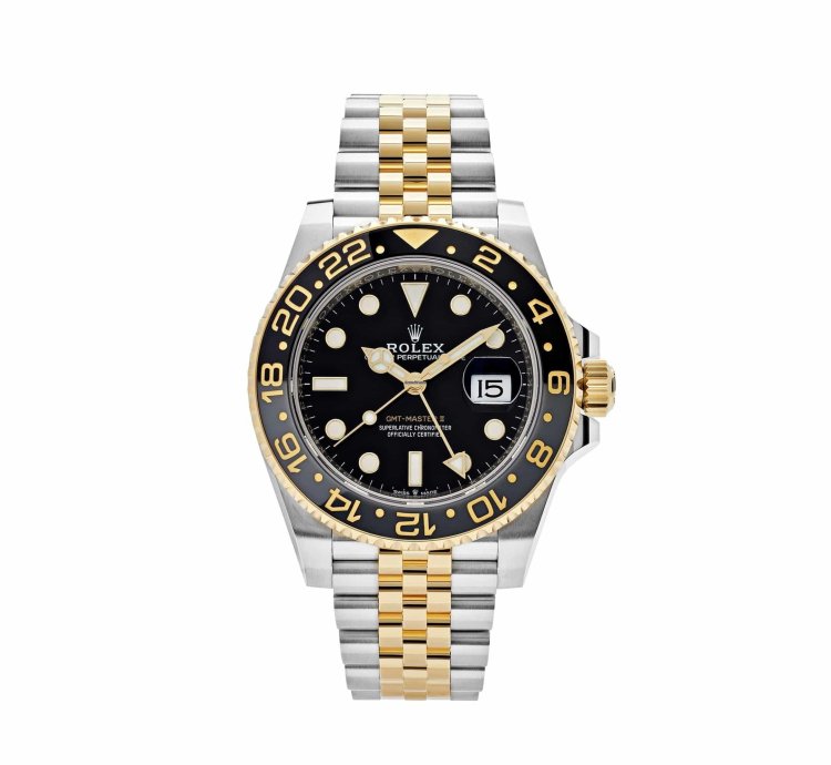 Rolex Gmt-master Ii 126713grnr Stainless Steel Yellow Gold Black Dial Jubilee 2024