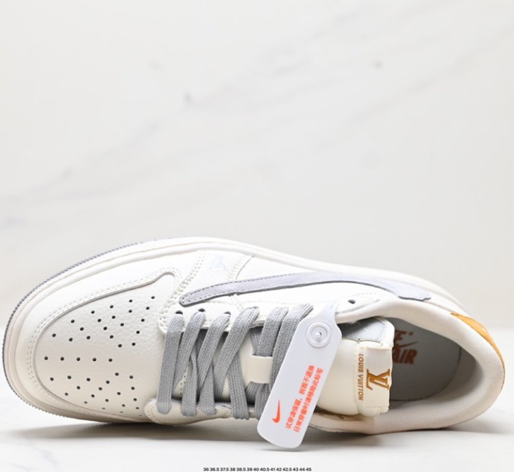 270 Travis Scott X Fragment Design X Jordan Air Jordan 1 Low Og Sp Aj1 Joe 1 Lv As123