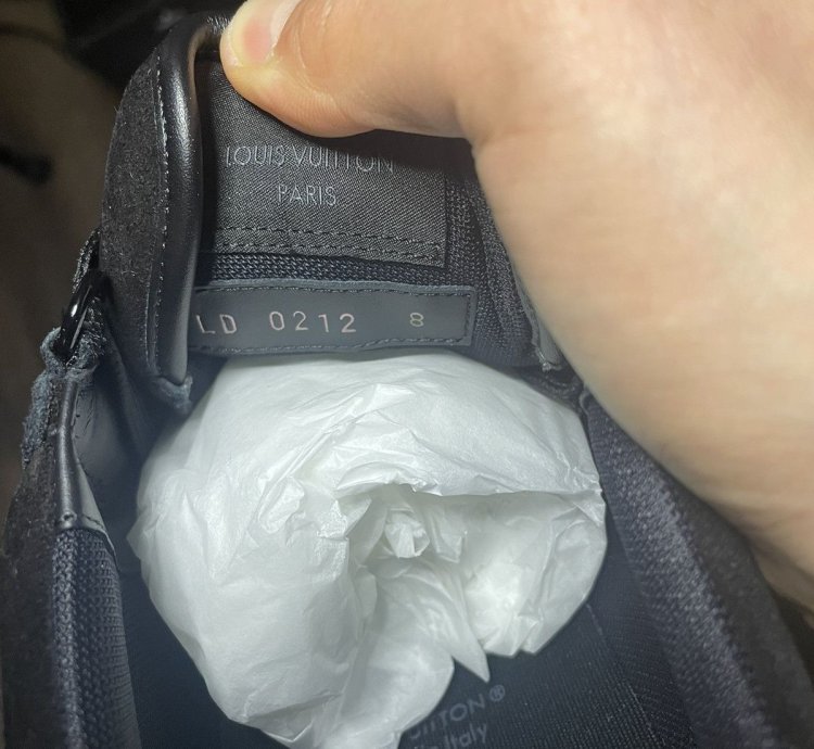 Louis Vuitton Trainer Black