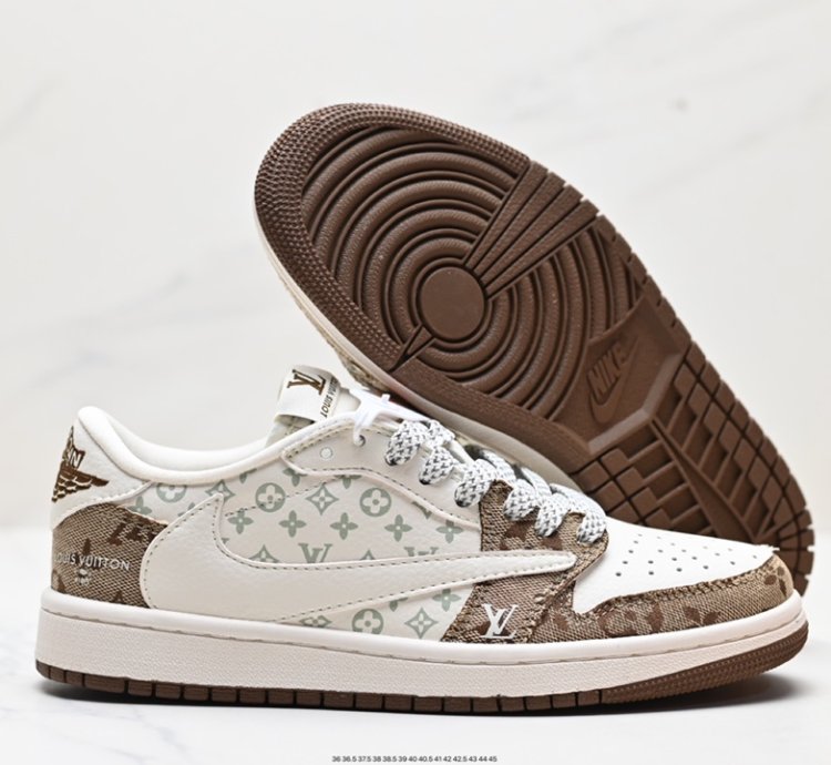 270 Travis Scott X Fragment Design X Jordan Air Jordan 1 Low Og Sp Aj1 Joe 1 Lv12gfr5