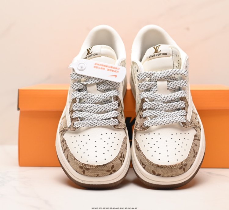 270 Travis Scott X Fragment Design X Jordan Air Jordan 1 Low Og Sp Aj1 Joe 1 Lv12gfr5