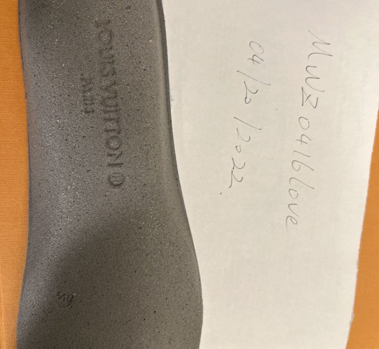 Louis Vuitton Trainer Denim Blue