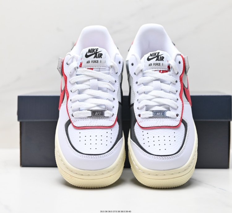 160 Nike Nike Wmns Air Force 1 Shadow New Girl Deconstructionist Design Fn6335-123fvx