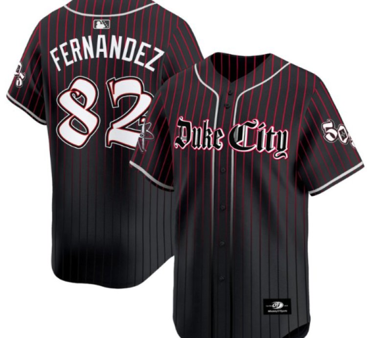 Yanquiel Fernandez Jersey 82 Albuquerque Isotopes city Roots Vapor Premier Limited Stitched