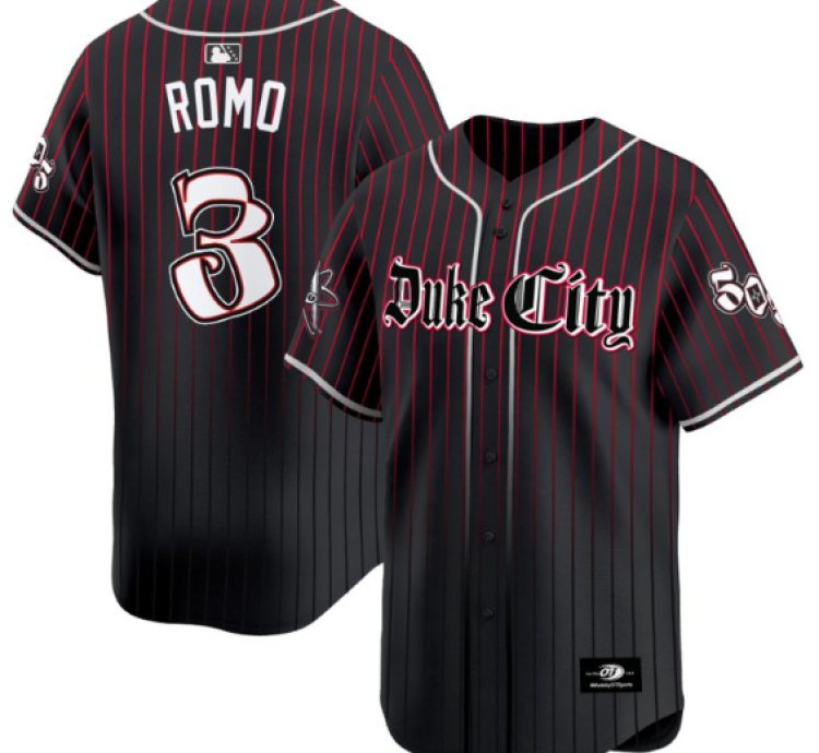 Drew Romo Jersey 3 Albuquerque Isotopes city Roots Vapor Premier Limited Stitched