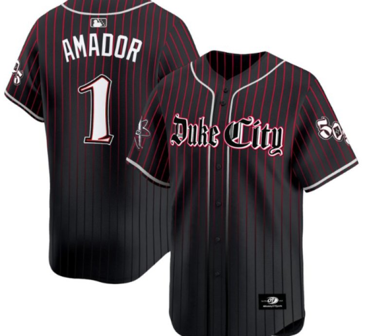 Adael Amador Jersey 1 Albuquerque Isotopes city Roots Vapor Premier Limited Stitched