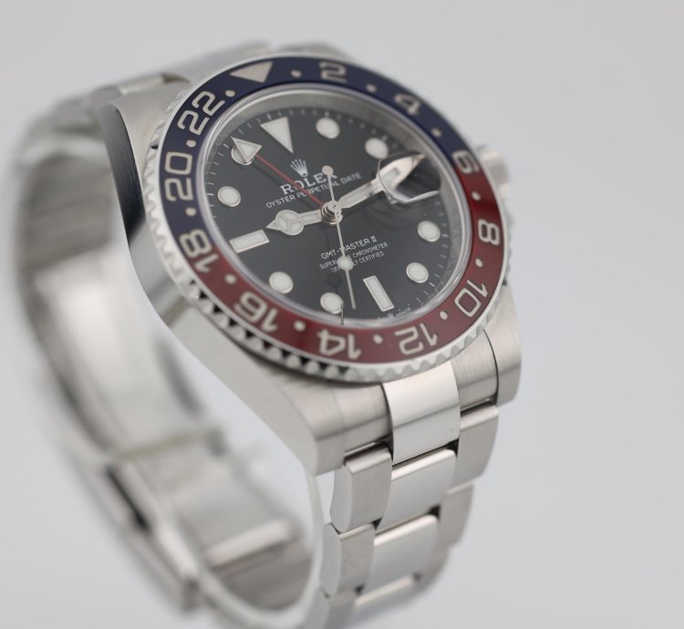 Rolex Gmt-master Ii 2021 Gmt Master Ii Pepsi Stainless Steel Oyster 126710blro