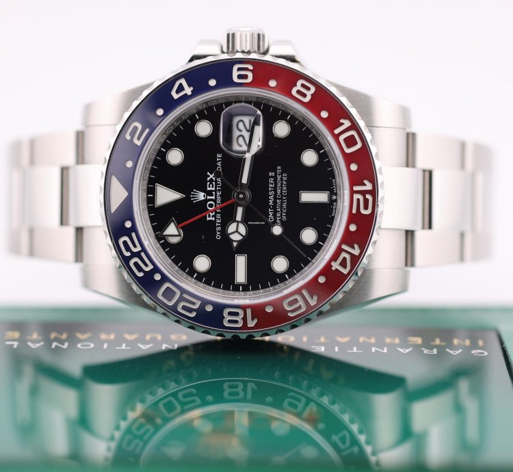 Rolex Gmt-master Ii 2021 Gmt Master Ii Pepsi Stainless Steel Oyster 126710blro