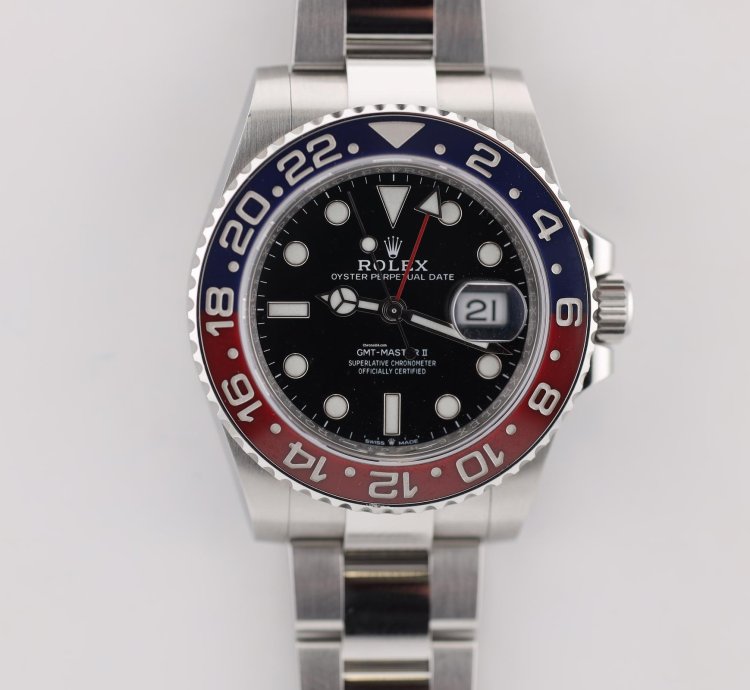 Rolex Gmt-master Ii 2022 Gmt Master Ii Pepsi Stainless Steel Oyster 126710blro