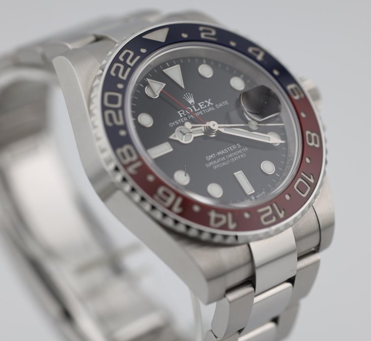 Rolex Gmt-master Ii 2022 Gmt Master Ii Pepsi Stainless Steel Oyster 126710blro