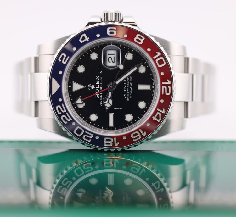 Rolex Gmt-master Ii 2022 Gmt Master Ii Pepsi Stainless Steel Oyster 126710blro