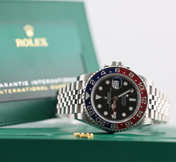 Rolex Gmt-master Ii 2022 Gmt Master Ii Pepsi Stainless Steel Oyster 126710blro