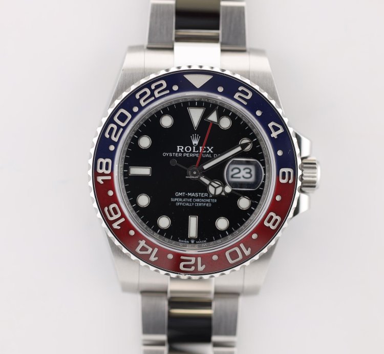 Rolex Gmt-master Ii 2023 Gmt Master Ii Pepsi Stainless Steel Oyster 126710blro